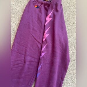 Aviator Nation Lightening Bolt Sweatpants